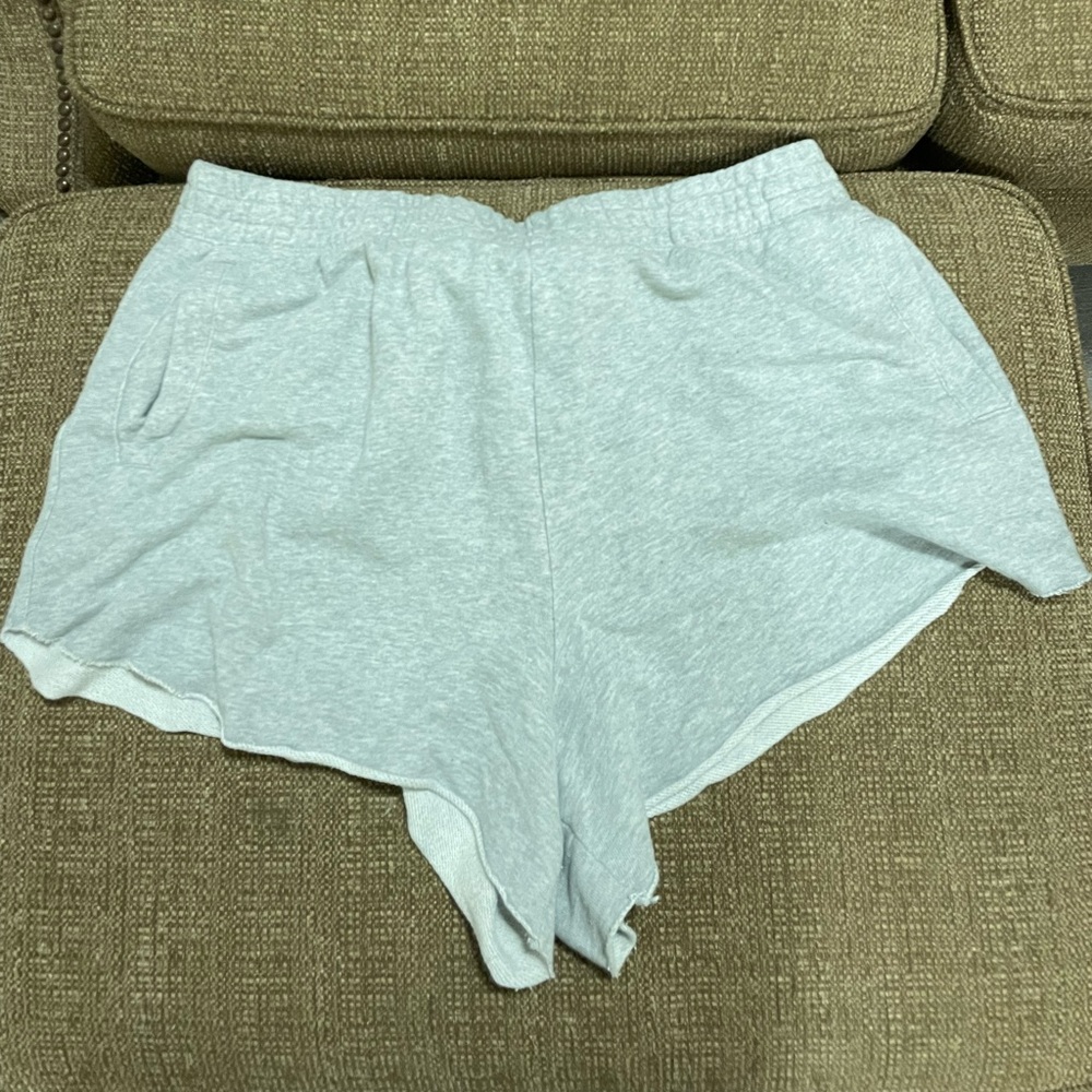 AERIE grey sweat shorts XL